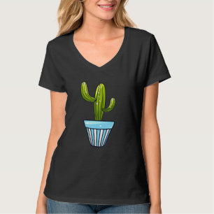 Niedliche Kaktus Blume Kakteen Sukkulenten 5 T-Shirt