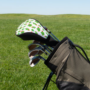 Niedliche Kaktus, grüne Kakteen, Kaktusmuster Golf Headcover