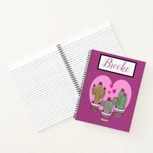 niedliche Kaktus Notizbuch