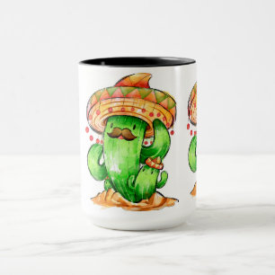 niedliche Kaktus Tasse
