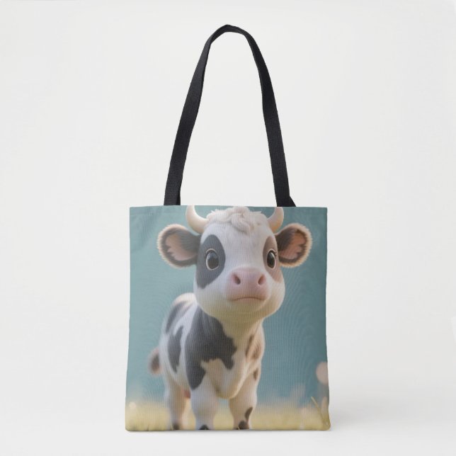 Niedliche Kalk-Wiese-Tote-Tasche (Vorderseite)