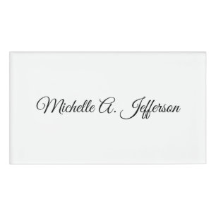 Niedliche Kalligrafie Kreative Trendy Individuelle Namenschild
