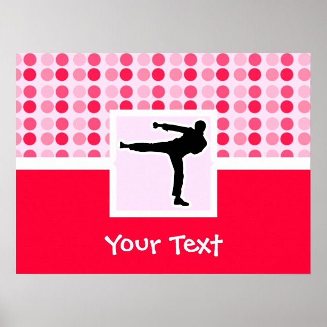 Niedliche Kampfkunst Poster (Vorne)