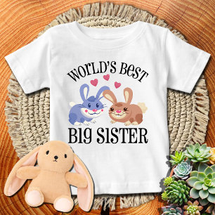 Niedliche Kaninchen - die größte Schwester der Wel Baby T-shirt