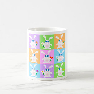 Niedliche Kaninchen Kaffeetasse
