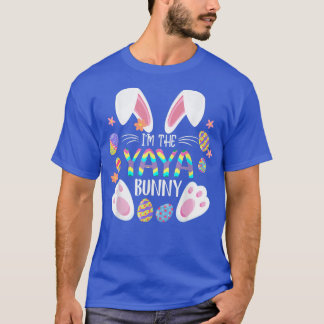 Niedliche Kaninchenohren, ich bin die Yaya Bunny M T-Shirt