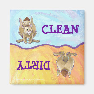 Niedliche Kaninchentierparade Magnet