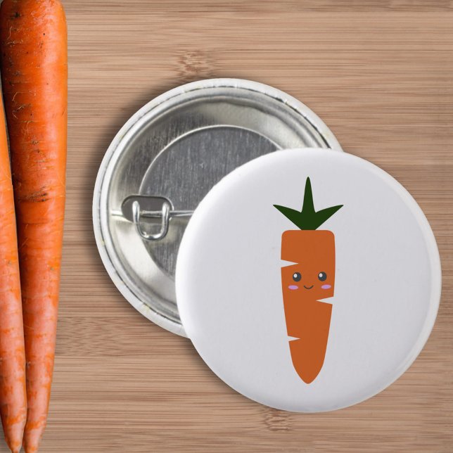 Niedliche Karotte Button (Cute Carrot Button)