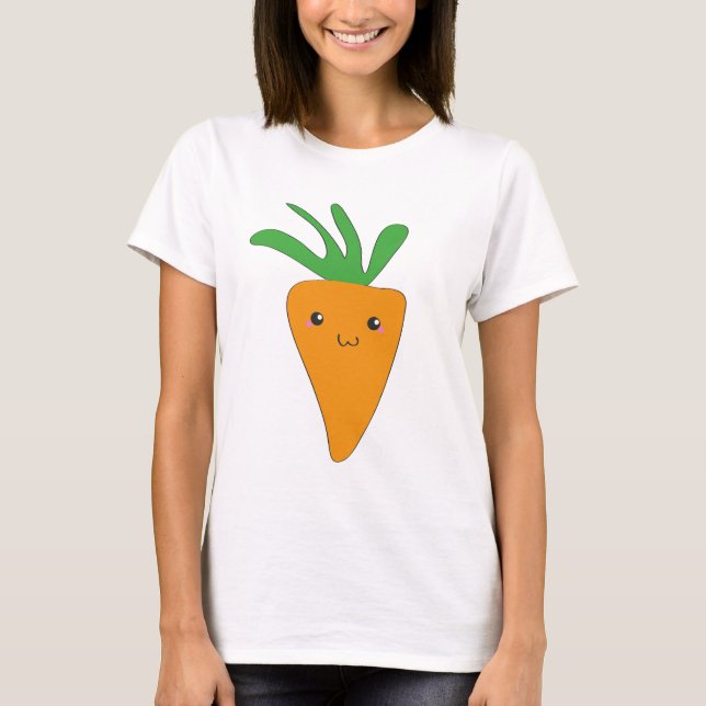 Niedliche Karotte T-Shirt (Vorderseite)