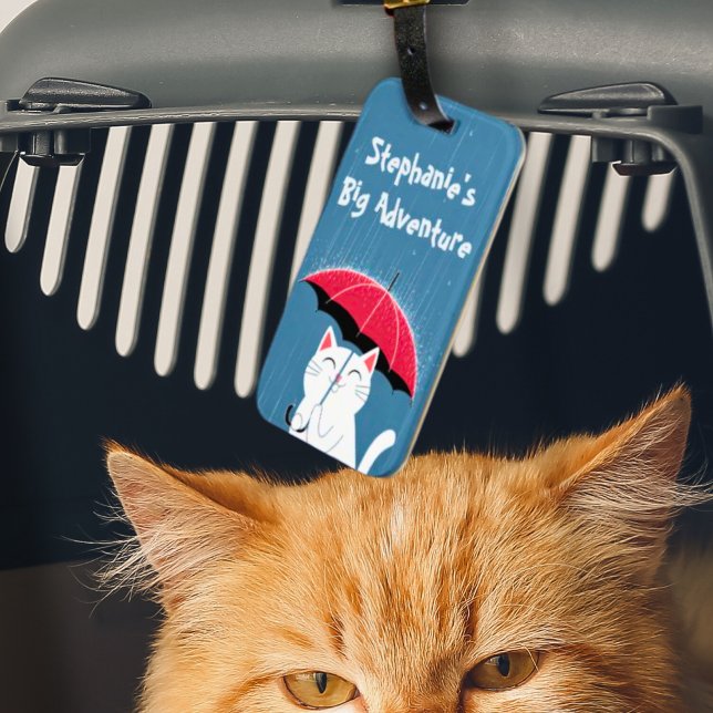 Niedliche Katalogreise mit Kontaktdaten Gepäckstüc Gepäckanhänger (Von Creator hochgeladen)