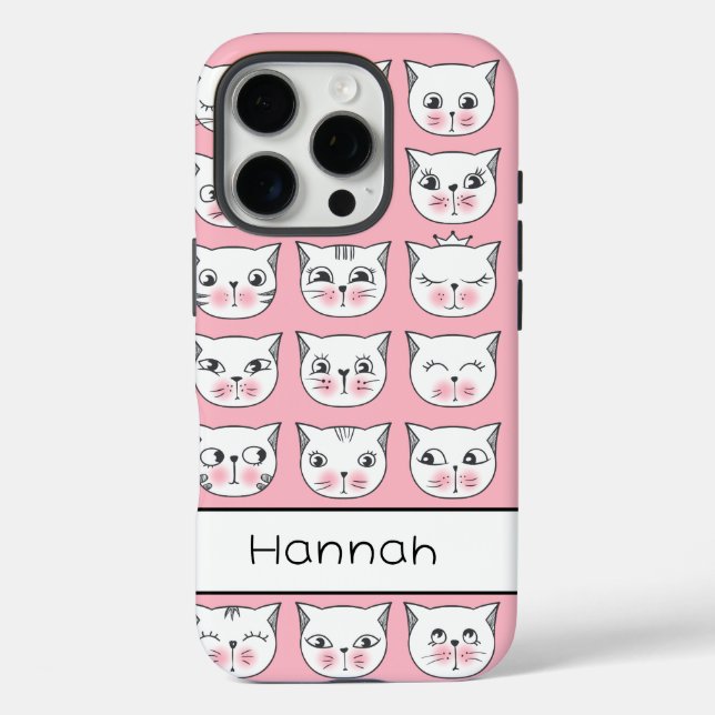 Niedliche Kätzchen Case-Mate iPhone Hülle (Rückseite)
