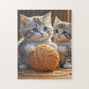 Niedliche Kätzchen Puzzle