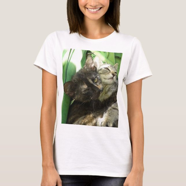 Niedliche Kätzchen T-Shirt (Vorderseite)