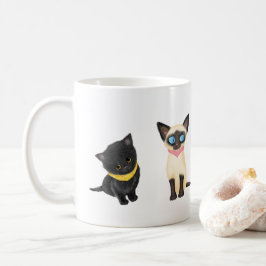 Niedliche Kätzchen Tasse