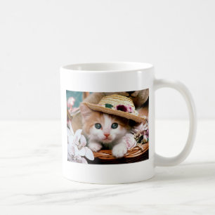 Niedliche Kätzchen-Tasse Kaffeetasse