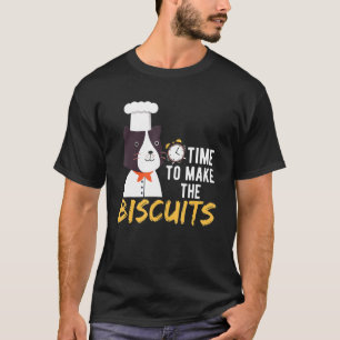 Niedliche Kätzchenzeit, um Kekse zu einem Katzenun T-Shirt