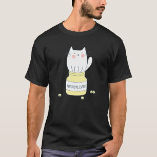 Niedliche Katze Antidepressiv Niedliches Kätzchen  T-Shirt