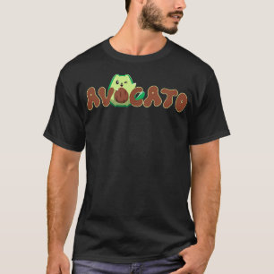 Niedliche Katze Avocado FrauenFunny Avocado Cat Lo T-Shirt