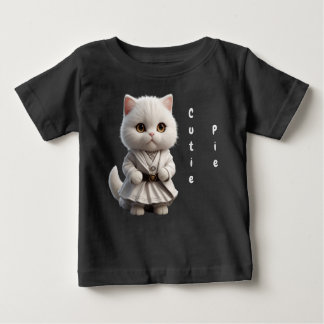 Niedliche Katze Baby T-shirt