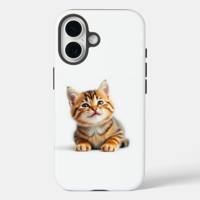 Niedliche Katze Case-Mate iPhone Hülle (Rückseite)
