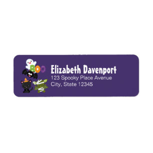 Niedliche Katze, Fledermäuse, Mama und Geist