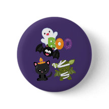 Niedliche Katze, Fledermäuse, Mama und Geist