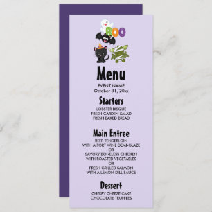 Niedliche Katze, Fledermäuse, Mama und Geist Einladung