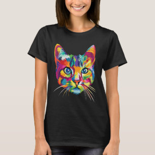 Niedliche Katze Frauen Mädchen Jungen Ca T-Shirt