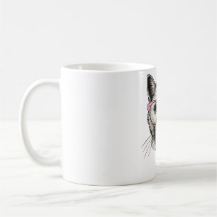 Niedliche Katze für Frauen Funny Cat Liebe Kaffeetasse