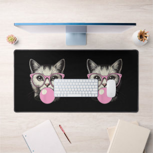 Niedliche Katze für Frauen Funny Cat Liebhaber Schreibtischunterlage