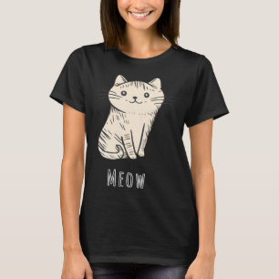 Niedliche Katze für Frauen und Männer Katze Mama u T-Shirt