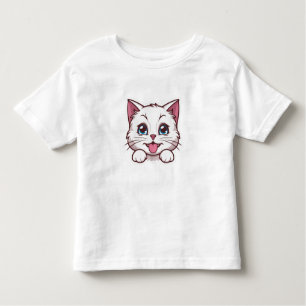 niedliche Katze für Kinder Kleinkind T-shirt