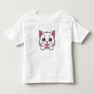 niedliche Katze für Kinder Kleinkind T-shirt