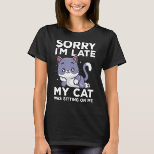 Niedliche Katze für Männer Frauen Katze Witz Kätzc T-Shirt