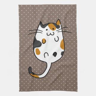 Niedliche Katze Geschirrtuch