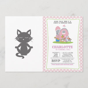 Niedliche Katze im Medizin - Wählen Sie die Hinter Einladung