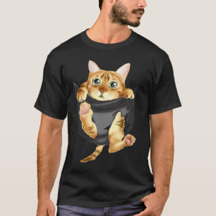 Niedliche Katze in Pocket Kitten 1 T-Shirt