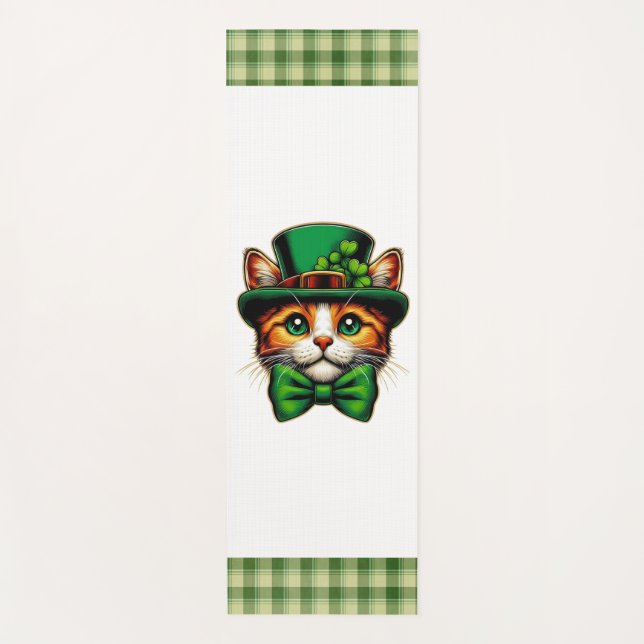 Niedliche Katze/Kätzchen Yogamatte (Vorderseite)