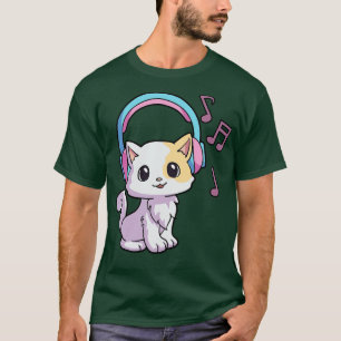 Niedliche Katze Kawaii Neko Katze Lover KFan Otaku T-Shirt