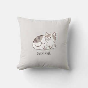 Niedliche Katze Kissen