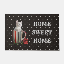 Niedliche Katze Kitten Pet Liebhaber Geschenk Fußmatte
