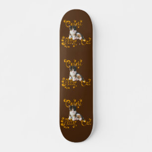 Niedliche Katze - Kitty Cat - Internationaler Tag Skateboard