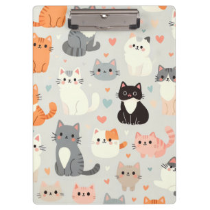 Niedliche Katze Klemmbrett