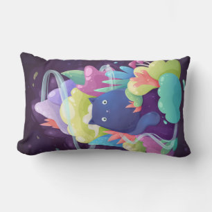 Niedliche Katze Lendenkissen