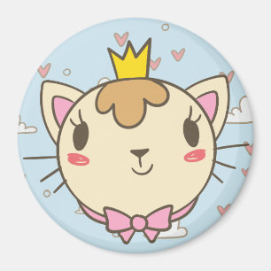 Niedliche Katze Magnet