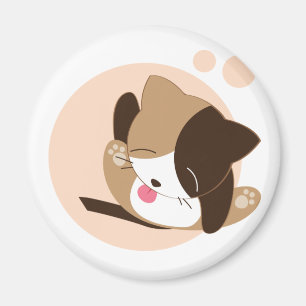 Niedliche Katze Magnet