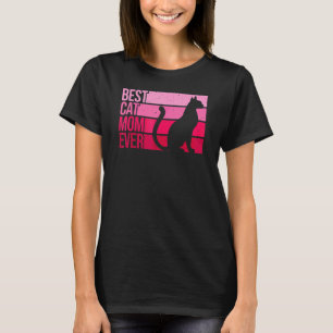 Niedliche Katze Mama für Frauen Katze Haustier Kat T-Shirt