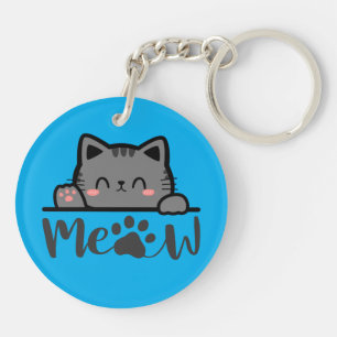 Niedliche Katze Meow Schlüsselanhänger - Funny Kit