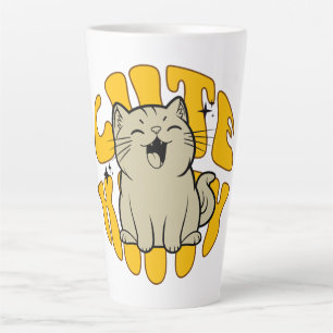 Niedliche Katze Milchtasse