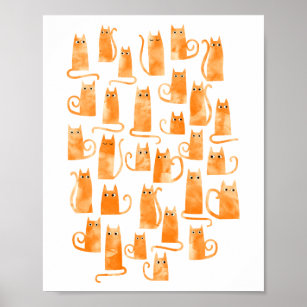 Niedliche Katze Poster